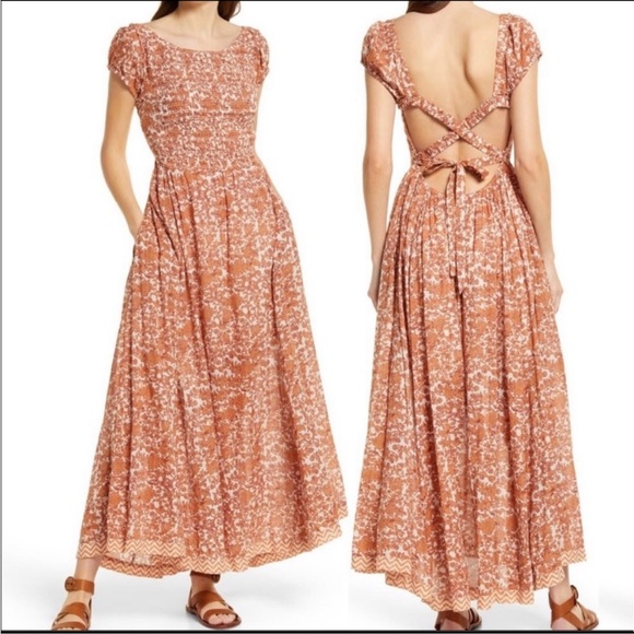 Free People Long Dress Large NWT - Picture 2 of 16